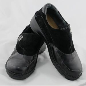 Naot Leather Suede Comfort Loafer Shoes